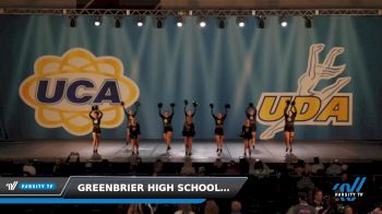 Greenbrier High School - Varsity - Game Day [2022 Varsity - Game Day Day 1] 2022 UCA & UDA Bluegrass Regional