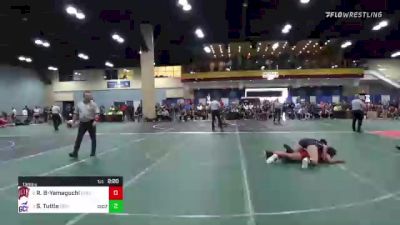 136 lbs Quarterfinal - Rylia Babas-Yamaguchi, UNLV (W) vs Samantha Tuttle, Grand Canyon (W)