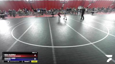 138 lbs Champ. Round 1 - Ben Guerra, Askren Wrestling Academy vs Mason Hird, Wisconsin