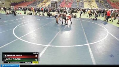 120 lbs Champ. Round 1 - Alexander Hague, CO vs Lincoln Flayter, WI