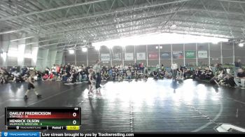 49 lbs Round 2 (4 Team) - Oakley Fredrickson, Utah Gold vs Henrick Olson, Salem Elite Wrestling