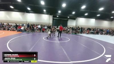 61-62 lbs Round 3 - Dominic Russo, Wildcat Wrestling Club vs Javon Dean, Lofton Style Wrestling Club