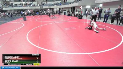 70 lbs Semifinal - Boone Dilley, RT Elite vs Zayne Flaskey, Summit Wrestling Academy