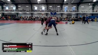 Silver 157 lbs Semifinal - Nick Alexander, Augsburg vs Jermaine Butler, Wisconsin-Whitewater