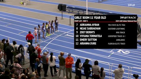 Youth Girls' 800m, Finals 3 - Age 11