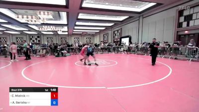 182 lbs Semifinal - Cael Mielnik, Md vs Alex Berisha, Ny