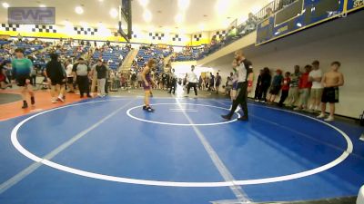 98 lbs Rr Rnd 1 - Charles Lucas, Vian Wrestling Club vs Dylan Vasquez, Pryor Tigers Wrestling