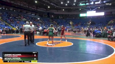 140 lbs Quarterfinal - Netavia Wickson, Rockford (Boylan Catholic) vs Jasmine McCaskel, Richmond (R.-Burton)