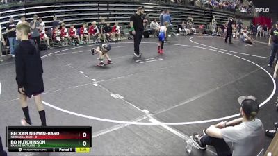 50 lbs Semis & 1st Wrestleback (8 Team) - Beckam Nieman-Bard, Nebraska Blue vs Bo Hutchinson, Kansas Rattlers