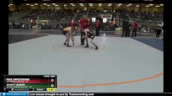 152 lbs Semis & 1st Wrestleback (8 Team) - Wyatt Baker, 3A Willamina/Falls City vs Max Armstrong, 3A Yamhill Carlton
