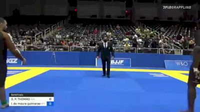 SOLAN P. THOMAS vs Levi De Moura Guimaraes 2021 World IBJJF Jiu-Jitsu No-Gi Championship