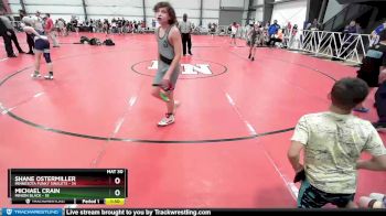 100 lbs Rd# 9- 2:15pm Saturday Final Pool - Michael Crain, Minion Black vs Shane Ostermiller, Minnesota Funky Singlets