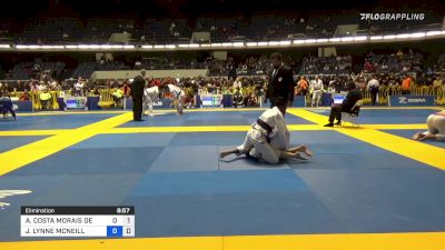 ANDREZA COSTA MORAIS DE SOUSA vs JESSICA LYNNE MCNEILL 2021 World Jiu-Jitsu IBJJF Championship