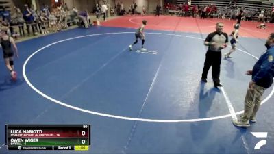 80 lbs Quarterfinals (8 Team) - Luca Mariotti, STMA (St. Michael/Albertville) vs Owen Wiger, Sartell