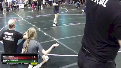 165 lbs Quarterfinal - Fancy Forkner, NGSE vs Lexi SaBell, Aurora Wrestling Club