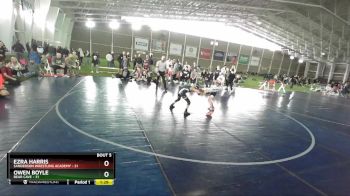 59 lbs Round 3 (4 Team) - Owen Boyle, Bear Cave vs Ezra Harris, Sanderson Wrestling Academy