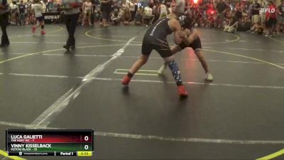 101 lbs Round 2 (6 Team) - Vinny Kisselback, M2TCNJ Black vs Luca Galietti, The Hunt WC