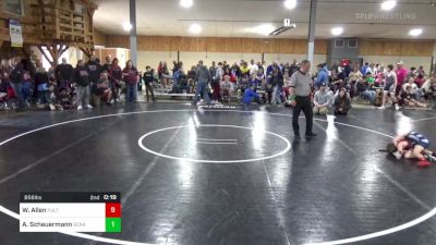 Round Of 32 - Wesley Allen, Fulton vs Andrew Scheuermann, Scranton