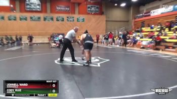 285 lbs Cons. Semi - Johnell Ward, Bakersfield vs Cody Ruiz, Modesto