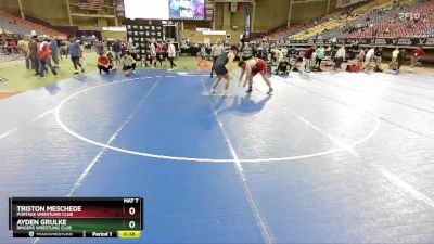 285 lbs Cons. Round 3 - Ayden Grulke, Ringers Wrestling Club vs Triston Meschede, Portage Wrestling Club