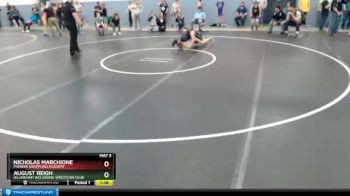 92 lbs Rr3 - August Reigh, Dillingham Wolverine Wrestling Club vs Nicholas Marchione, PIONEER GRAPPLING ACADEMY