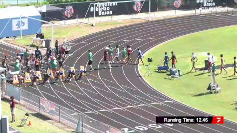 Youth Girls' 100m, Prelims 10 - Age 13