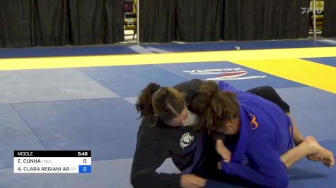 EDUARDA CUNHA vs ANA CLARA REGIANI AROUCA 2024 Pan Jiu Jitsu IBJJF Championship