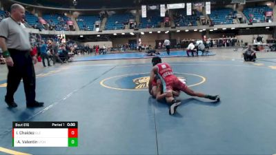 113 lbs Cons. Round 5 - Alexander Valentin, Lane Tech vs Ismael Chaidez, Glenbard East