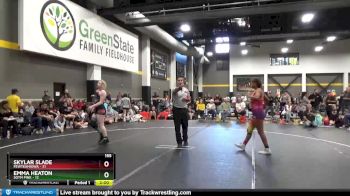 155 lbs Round 5 (6 Team) - Skylar Slade, FEWTeamIowa vs Emma Heaton, SOTM Pink