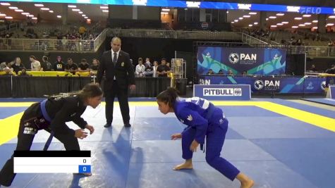 EMILY LYNN LEYVA vs ISABELLA MYLLENA OLIVEIRA DE S. 2024 Pan Jiu Jitsu IBJJF Championship