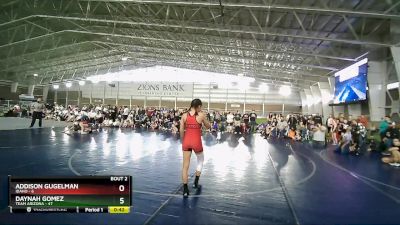 110 lbs Round 1 (4 Team) - Teiliana Taboa, Idaho vs Naylani Valdez, Team Arizona