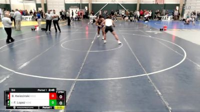 184 lbs Cons. Round 4 - Fabian Lopez, Nebraska-Kearney vs Bryce Kwiecinski, Morningside (Iowa)