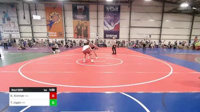 170 lbs Round Of 128 - Kaiden Kintner, WA vs Tucker Zigan, MN