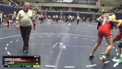 157 lbs 3rd Place Match - Ty Landis, ELCO vs Carver Alvarez, South Central Pa Wrestling Clu