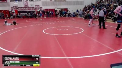 215 lbs Quarterfinal - Leighton Robb, St. Peter vs Peyton Allen, Sartell-Saint Stephen