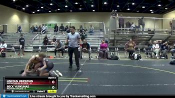 107 lbs Round 3 (6 Team) - Lincoln Hinchman, Untouchables-Olympia vs Beck Yurkunas, Michigan Matcats