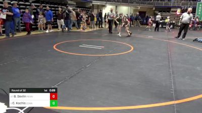 60 lbs Round Of 32 - Brayden Devlin, Pennsbury vs Corbin Kochis, Connellsville