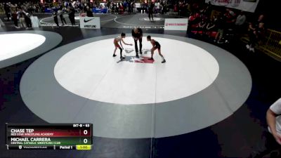 63 lbs Cons. Round 4 - Michael Carrera, Central Catholic Wrestling Club vs Chase Tep, Red Star Wrestling Academy