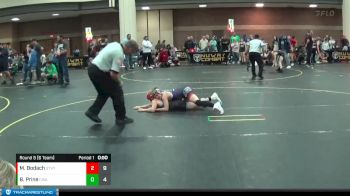 85 lbs Round 5 (6 Team) - Brighton Prine, Contenders Wrestling Academy Green vs Mason Bodach, Steel Valley