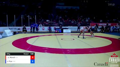 97kg Round 1 - Jastej Mundi, Rustom vs Jack Pye, Cowichan Valley WC