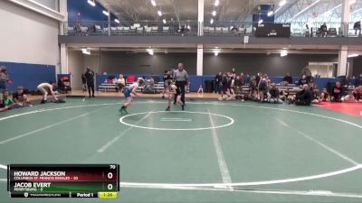 70 lbs Round 3 (6 Team) - Howard Jackson, Columbus St. Francis Desales vs Jacob Evert, Perrysburg