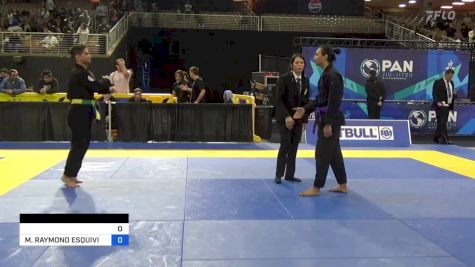 ARJUNA BROWN vs MICHAEL RAYMOND ESQUIVIAS III 2024 Pan Jiu Jitsu IBJJF Championship