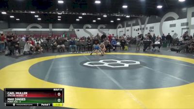 90 lbs Round 2 (8 Team) - Max Dinges, POWA (CO) vs Cael Muller, Steller Trained