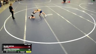 97 lbs Cons. Round 3 - Sullivan McNamara, Hastings Wrestling Club vs Blake Orton, Minnesota