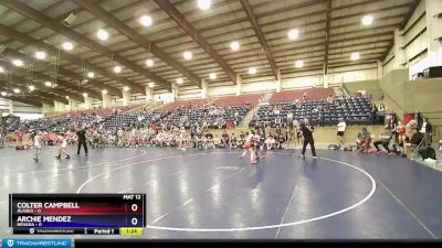 76 lbs Round 1 (6 Team) - Colter Campbell, Alaska vs ARCHIE MENDEZ, Nevada