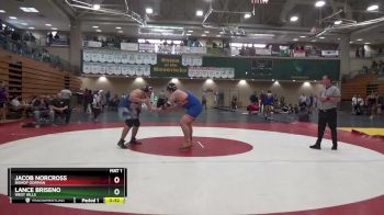 285 lbs Cons. Round 7 - Jacob Norcross, Bishop Gorman vs Lance Briseno, West Hills