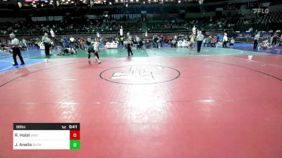 98 lbs Quarterfinal - Ryan Halal, Union vs Jack Anello, Ruthless WC