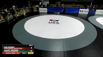 70 lbs Champ. Round 2 - Ezekiel Ortegon, Cougar Youth Wrestling vs Luis Madera, NexGen Regional Training Center