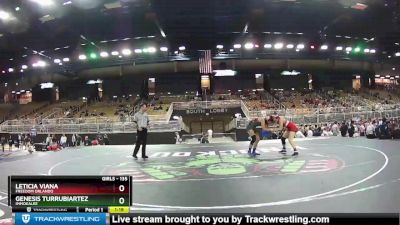 135 lbs Cons. Round 4 - Leticia Viana, Freedom Orlando vs Genesis Turrubiartez, Immokalee