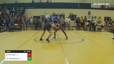 Quarterfinal - Will Formato, Appalachian State vs Randy Meneweather, Air Force